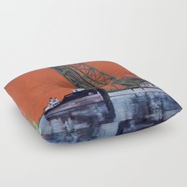 Gauron Jackknife Bridge Floor Pillow