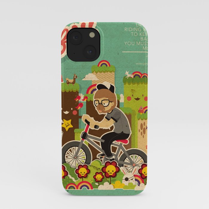 Mr.Bongo Cycling iPhone Case