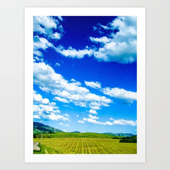 Idaho Art Print