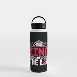 King Of The Lab Tech Laboratory Technician Science Water Bottle