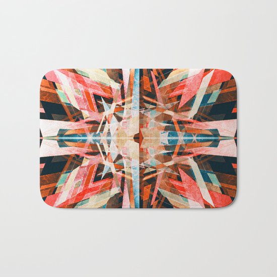 Comic Rabbits II Bath Mat