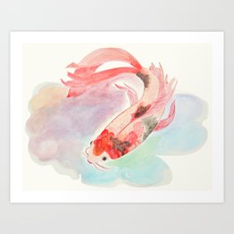 Japanese Fish Art Prints For Any Decor Style Society6