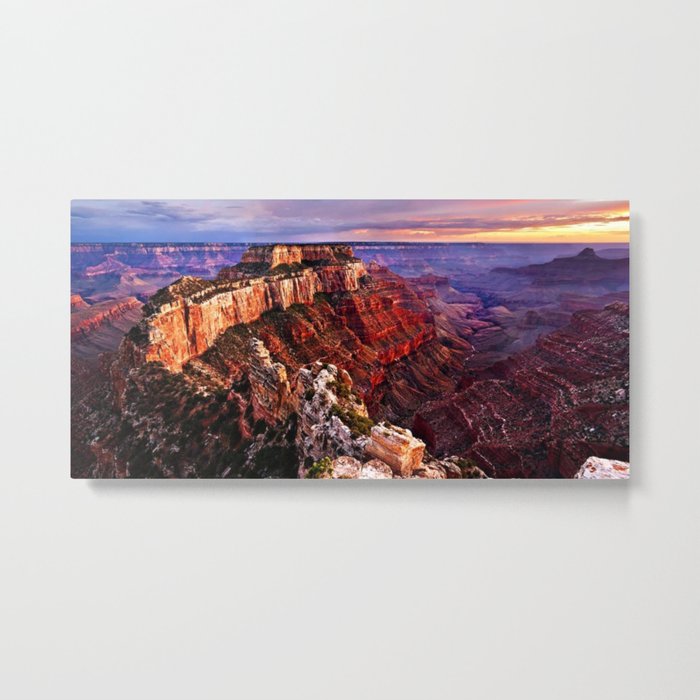Sunrise at the Grand Canyon Metal Print