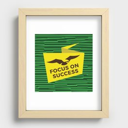 Focus on Success Recessed Framed Print
