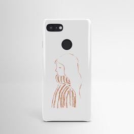 winter girl Android Case
