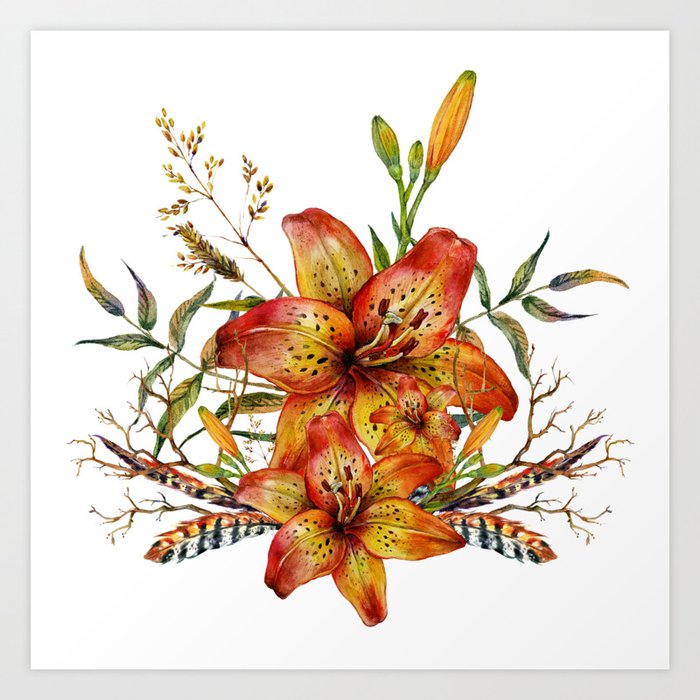 Tiger lily deals bouquet