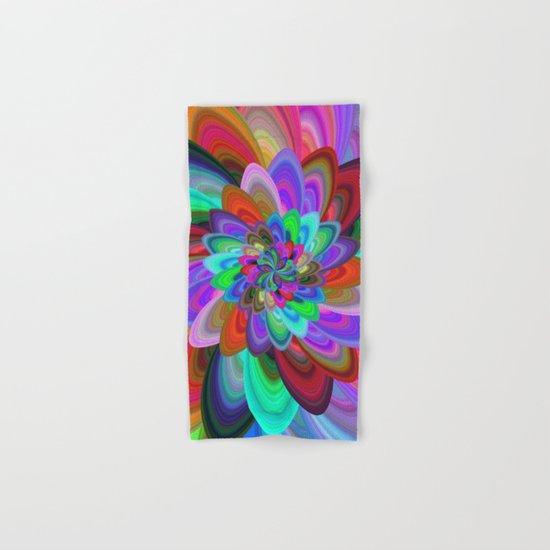 Crazy flower Hand & Bath Towel