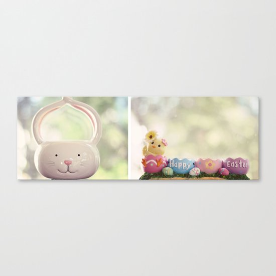 Happy Easter Canvas Print