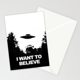 I WANT TO BELIEVE Stationery Cards