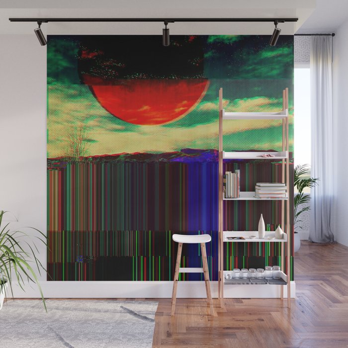 pixelated morning Wall Mural