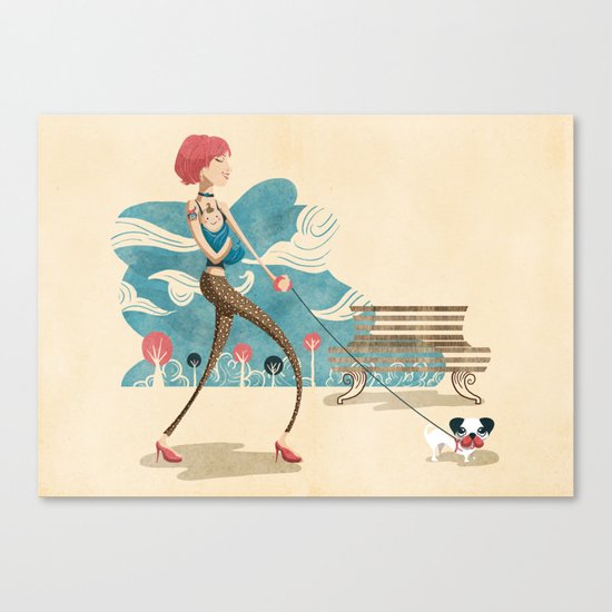 Yummy Mummy Canvas Print