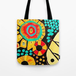 In the Garden doodle art and home decor Tote Bag