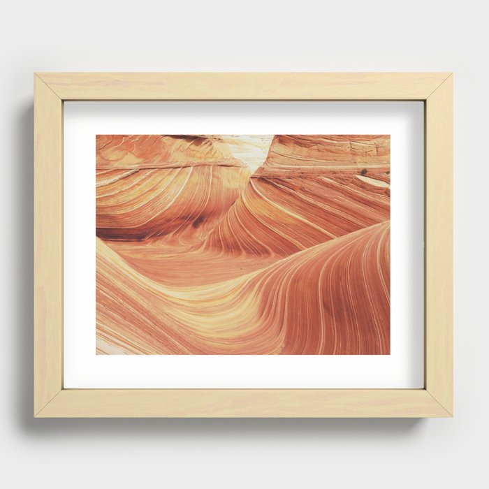 The Wave Recessed Framed Print