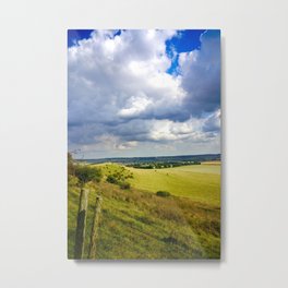 Rural Landscape Metal Print