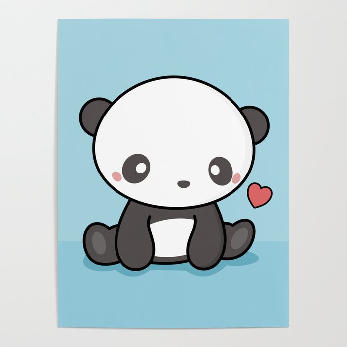 Kawaii Panda | Postcard