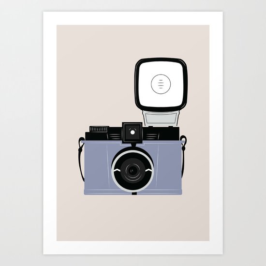 Diana Lomography Camera Art Print