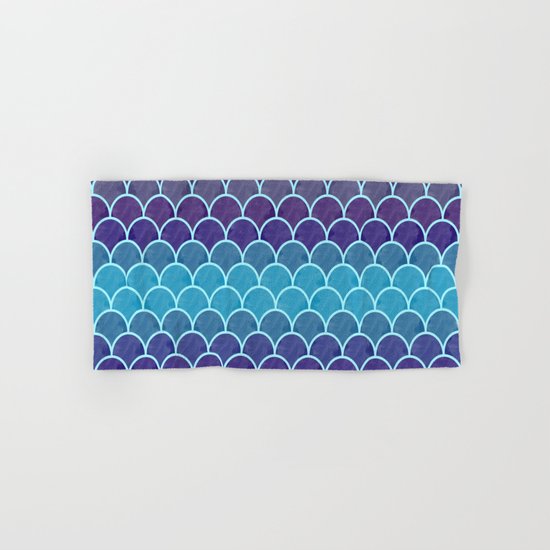 Watercolor Lovely Pattern VVIII Hand & Bath Towel