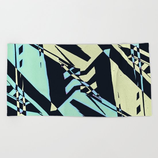 Obtuse Chill Beach Towel