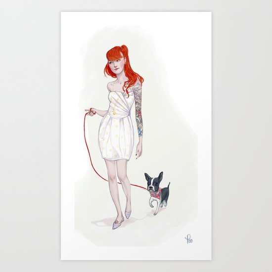 Stella Stars and Stripes Art Print
