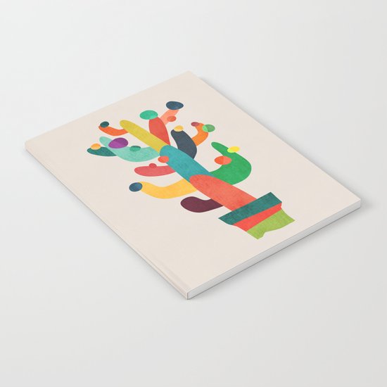 Whimsical Cactus Notebook