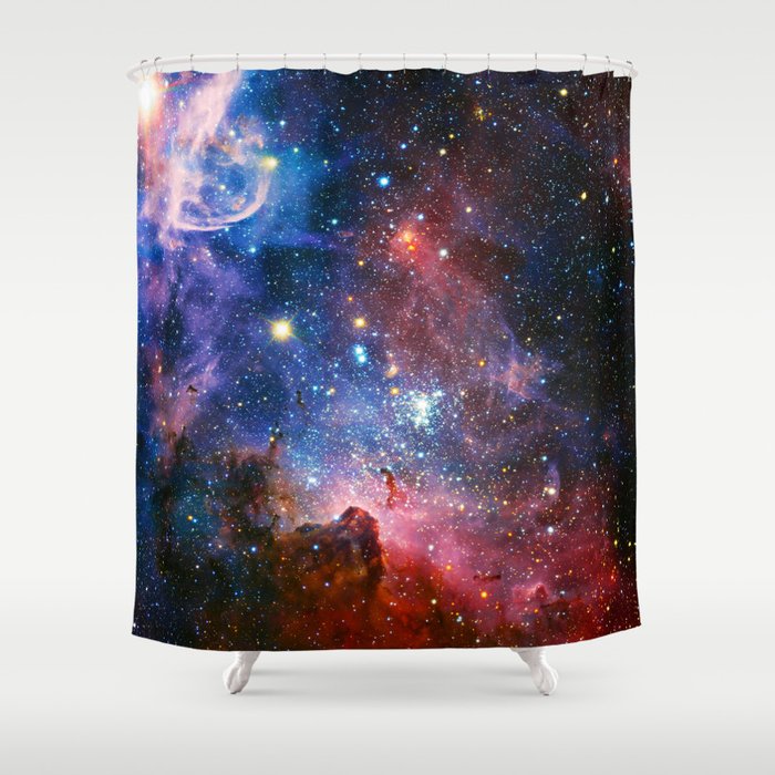 Carnia Nebula Shower Curtain