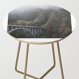 PNW Views | Forest and the Bridge | Minimalist Photography Side Table