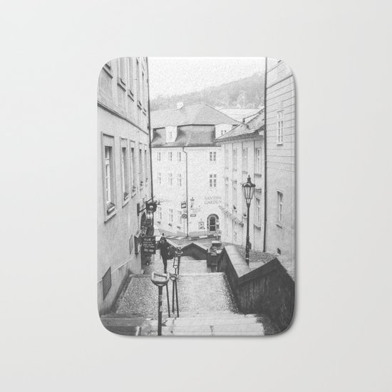 Streets Of Prague Bath Mat