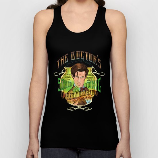 The Doctor's Sonic Tonic! 2.0 Unisex Tank Top