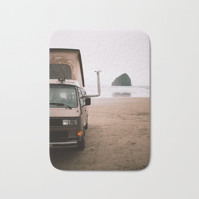 Cape Kiwanda Beach Westfalia Bath Mat By Torreymerritt Society6