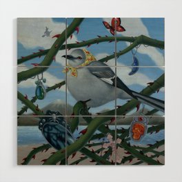 Thornbird By Ana Bagayan Wood Wall Art