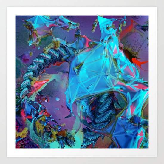 Caski Art Print