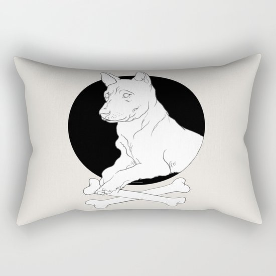 dog it Rectangular Pillow