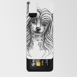 Cute little Chinese crested puppy. Android Card Case