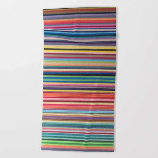 STRIPES 37 Beach Towel