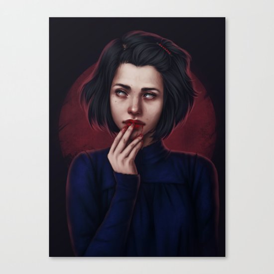 Devil town Canvas Print