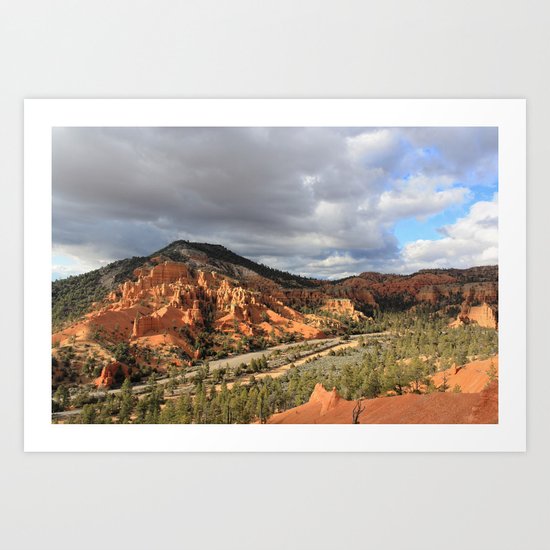 Red Canyon Art Print