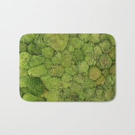 Green moss carpet Bath Mat