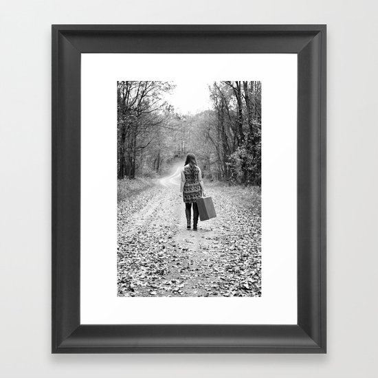 Autumn Flight Framed Art Print