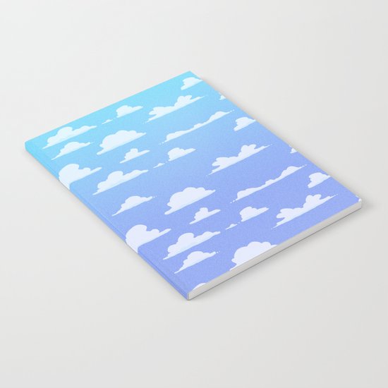 Bright Lit Blue Skies Notebook