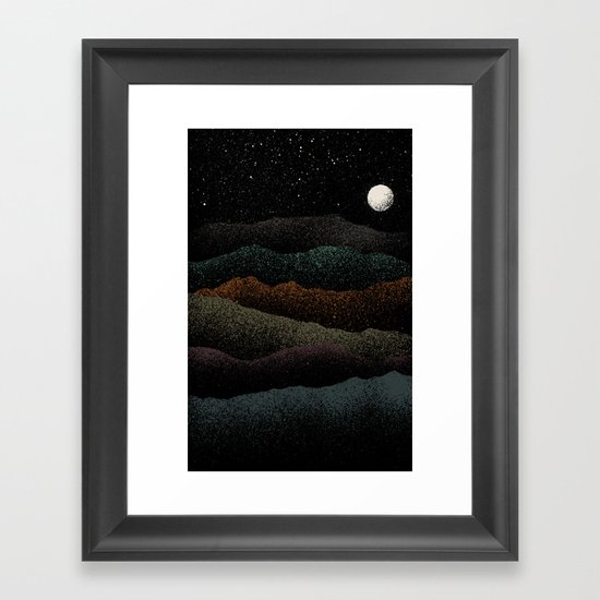Mountains Beyond Mountains Framed Art Print
