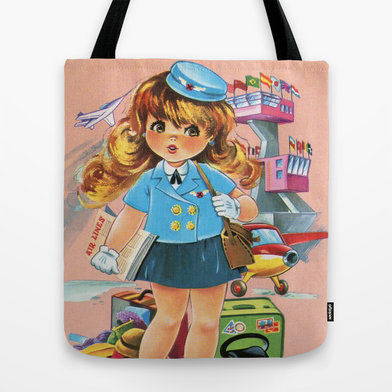 flight attendant tote bag