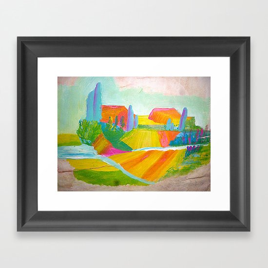 Y8c Framed Art Print