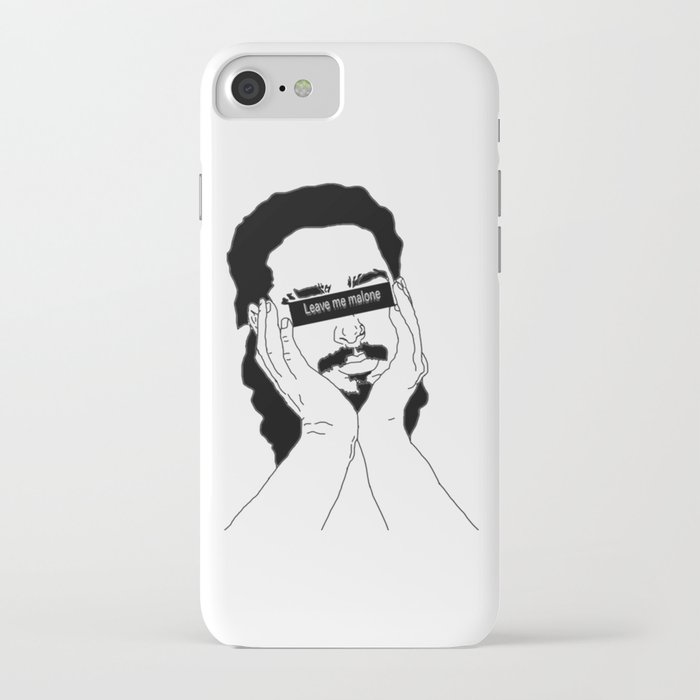 leave me malone iphone case