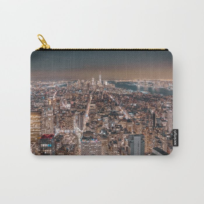 New York City at Night Carry-All Pouch