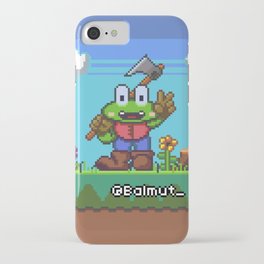 Lumberjack Frog iPhone Case