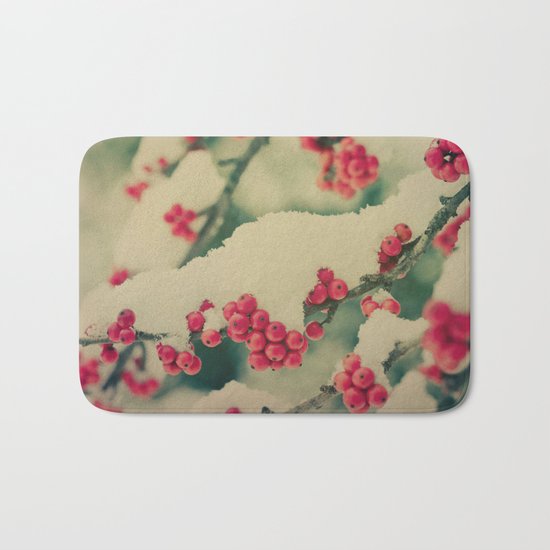 Winter Berry Bath Mat