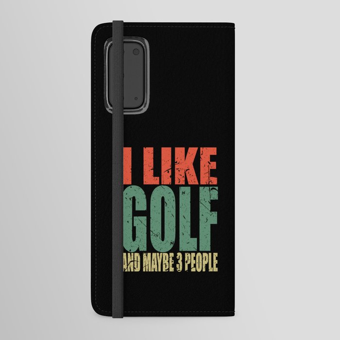 Golf Saying Funny Android Wallet Case