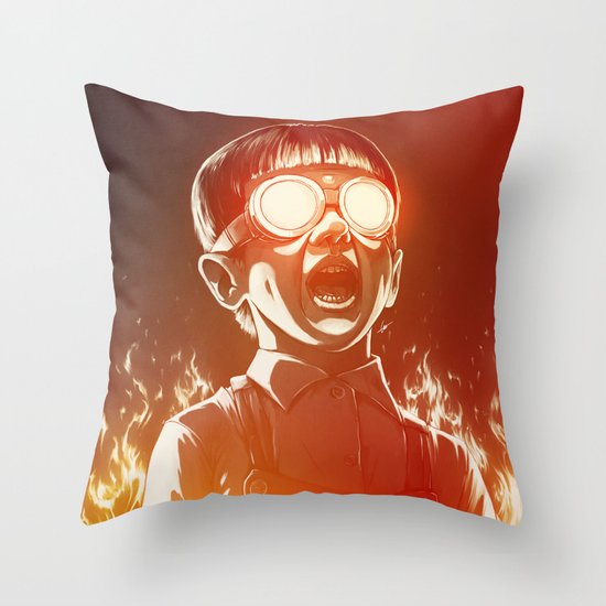 FIREEE! Throw Pillow