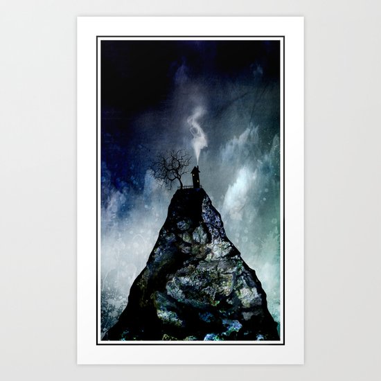 Why people never visit Art Print