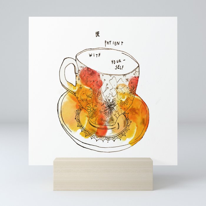 teacups2 Mini Art Print